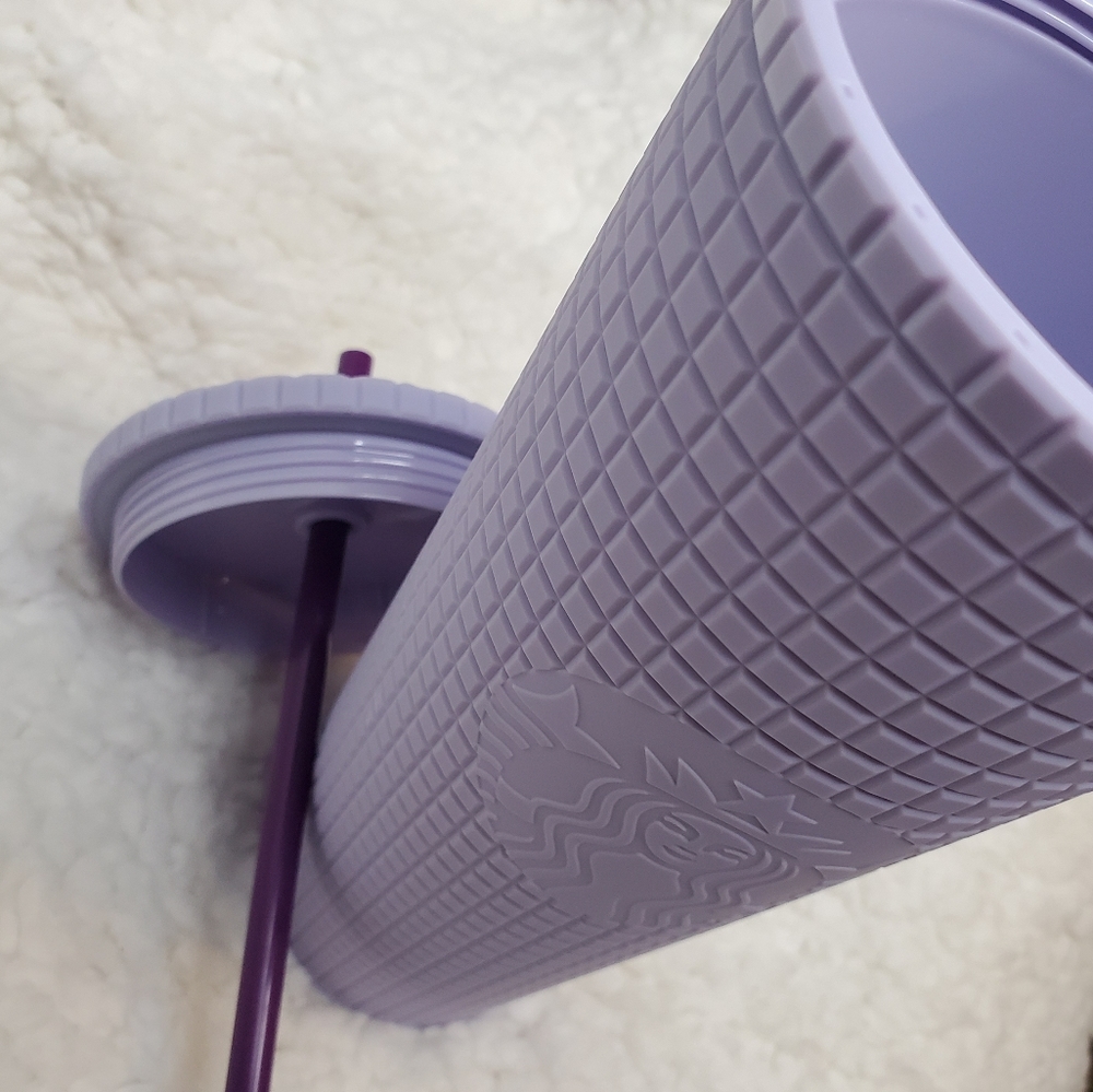 Starbucks Lilac Matte Grid Tumbler Valentine's Day - Picture 8 of 10